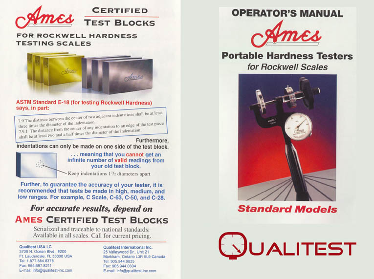 Ames Operator's Manual