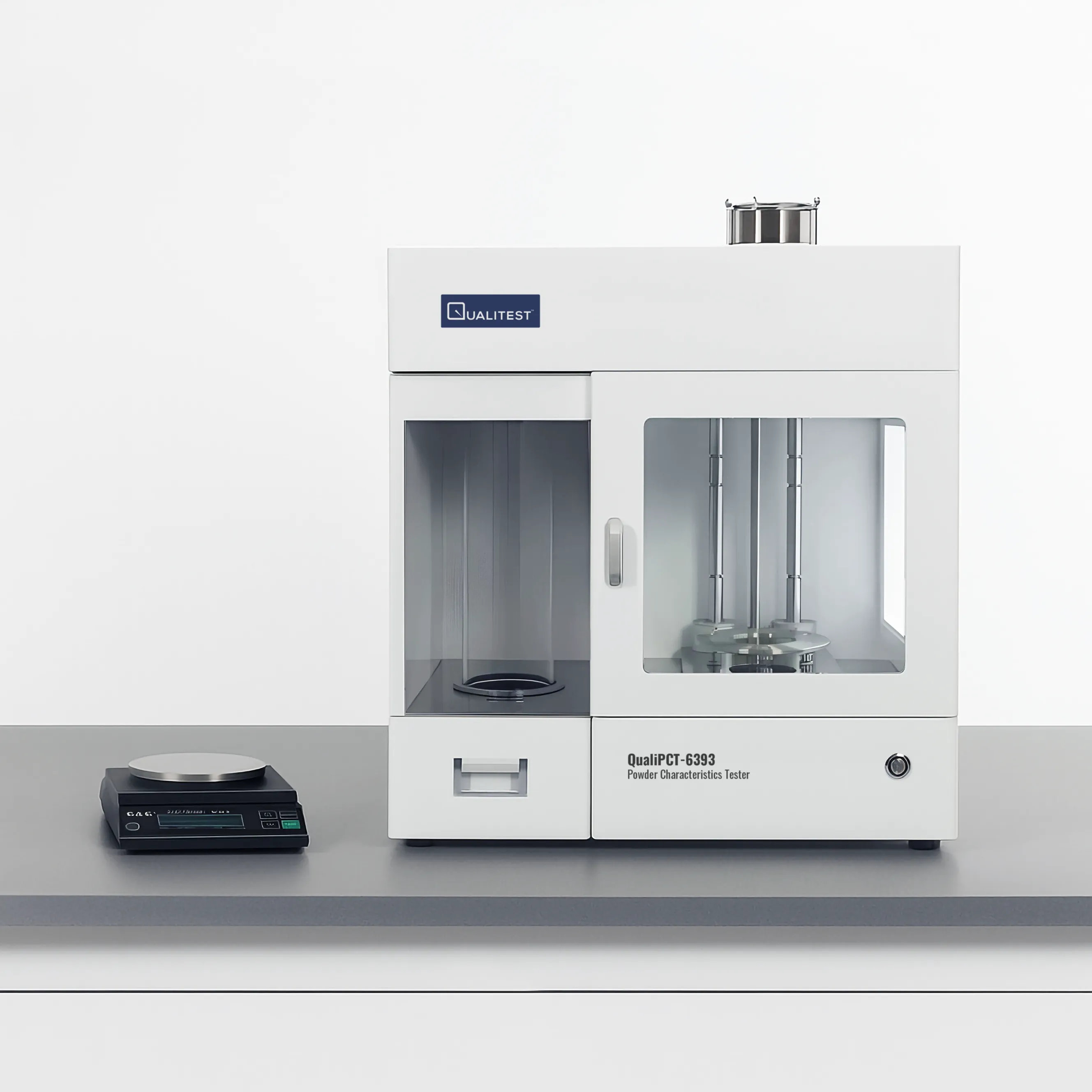 Powder Characteristics Tester QualiPCT-6393 – Comprehensive Bulk Solids Analysis by Carr Indices