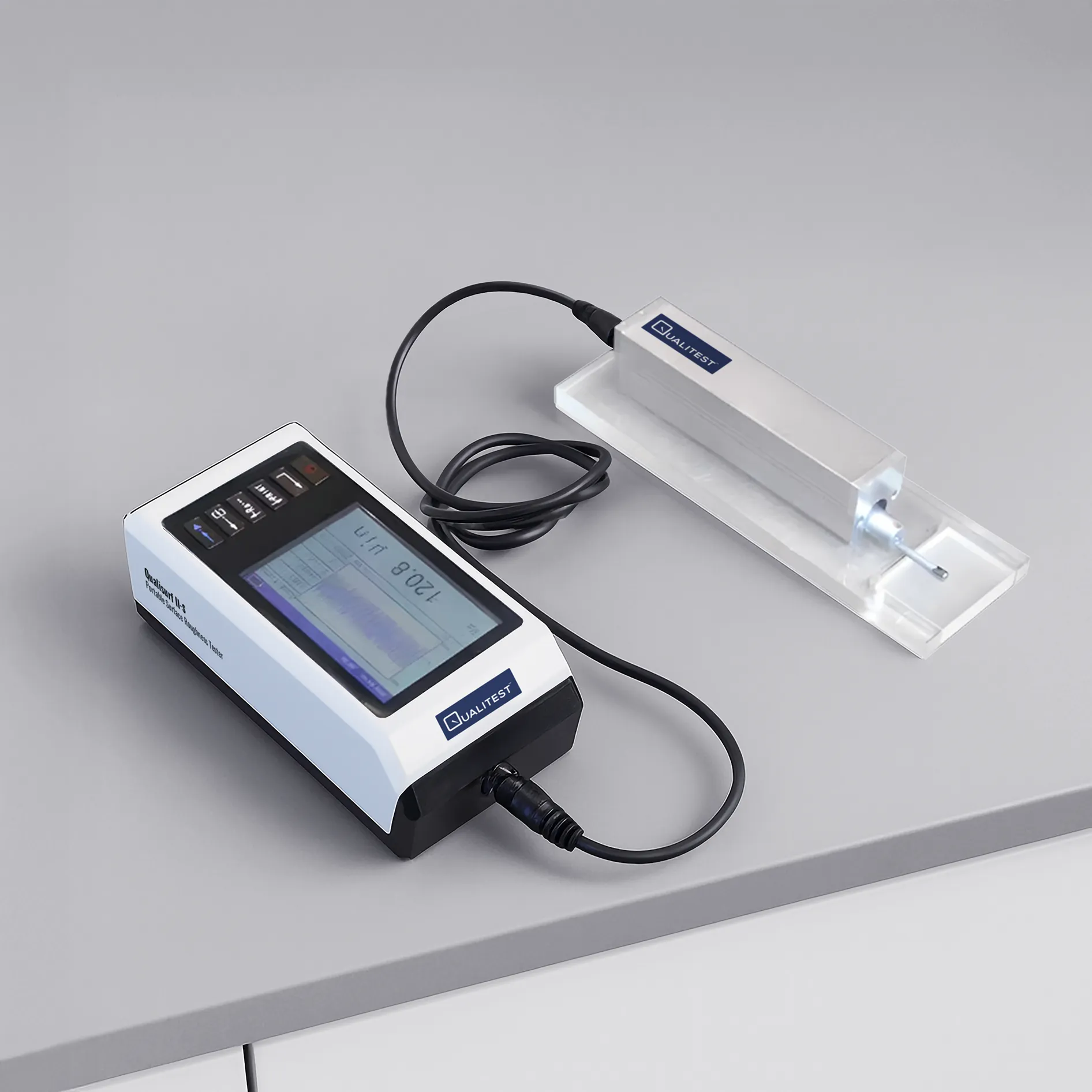 Portable Surface Roughness Tester - Qualisurf II / II-S
