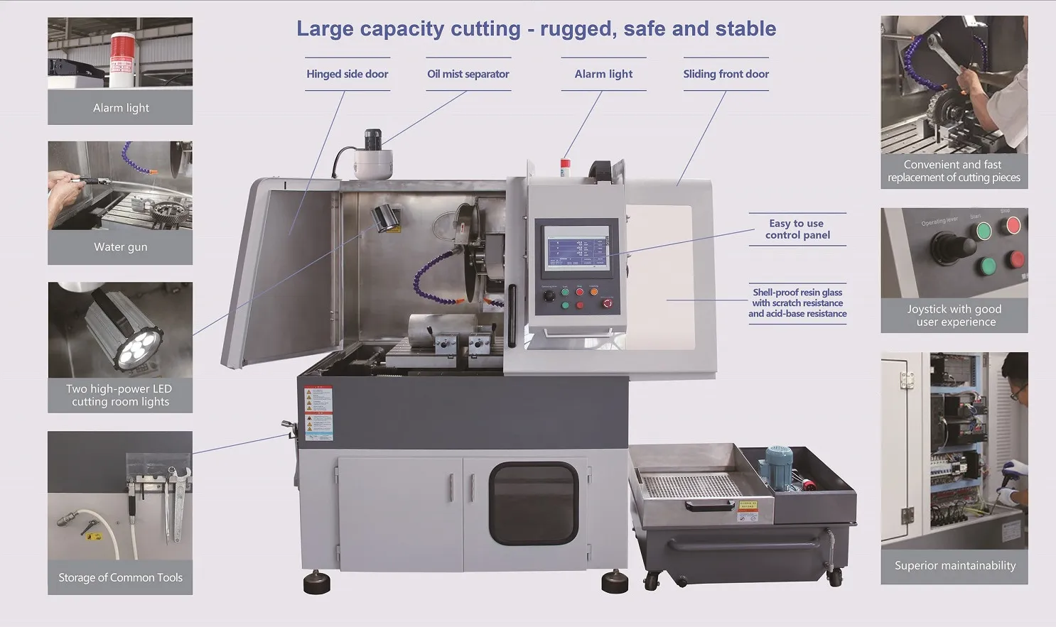 Metallography Abrasive Cutting Machine – QualiCut-7160S