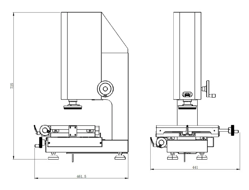 Basic Vision Measuring Machine (VMM) – QualiVMM™ Basic 150 Series