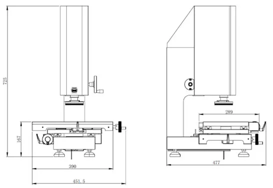 Basic Vision Measuring Machine (VMM) – QualiVMM™ Basic 200 Series