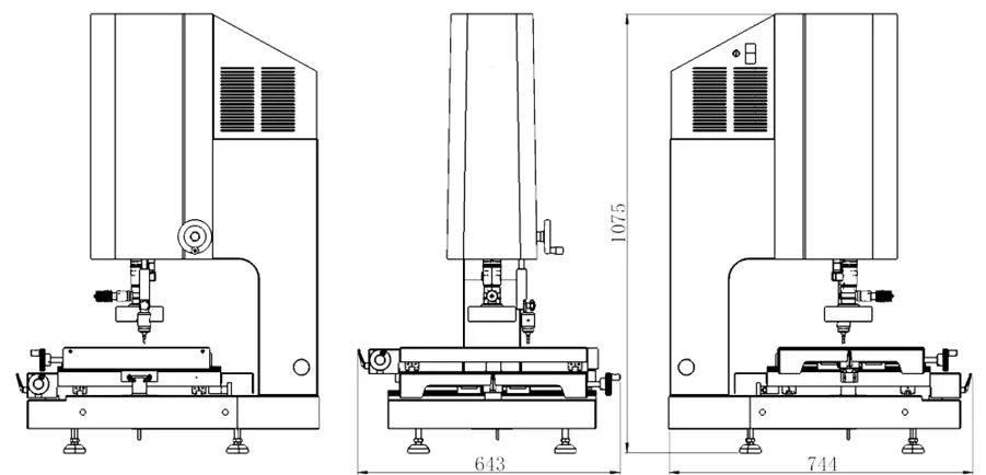 Basic Vision Measuring Machine (VMM) – QualiVMM™ Basic 300 Series
