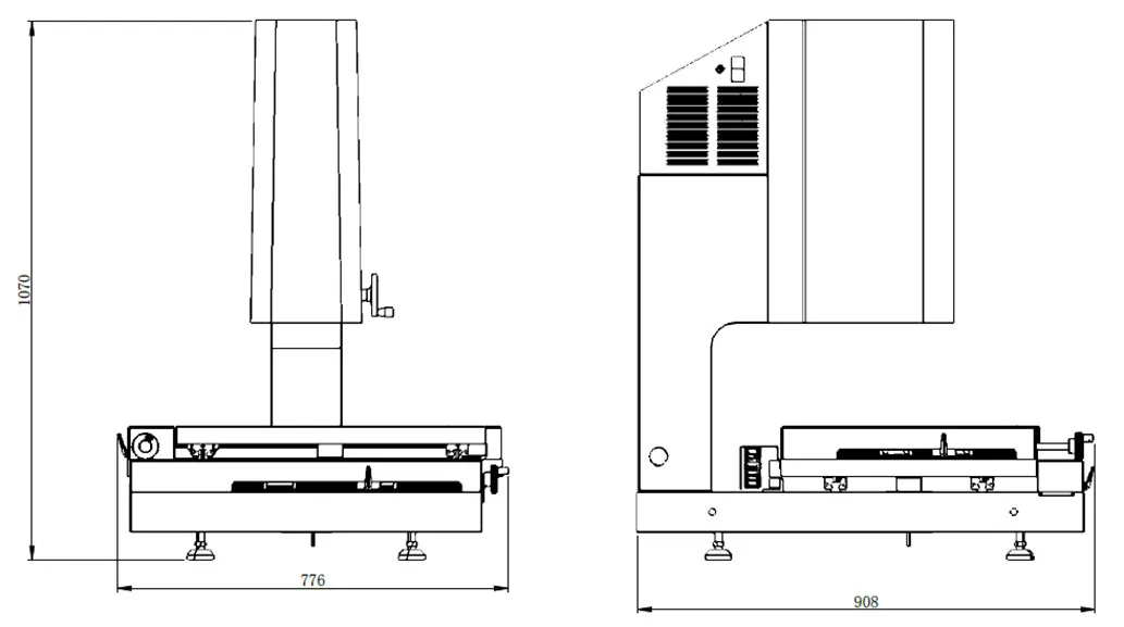 Basic Vision Measuring Machine (VMM) – QualiVMM™ Basic 400 Series