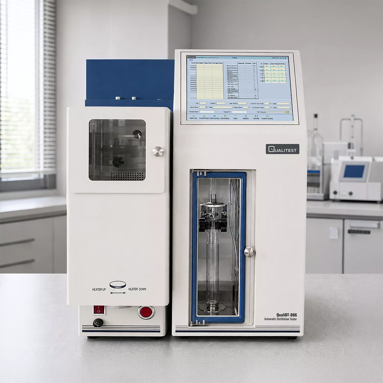 Tester di distillazione automatico