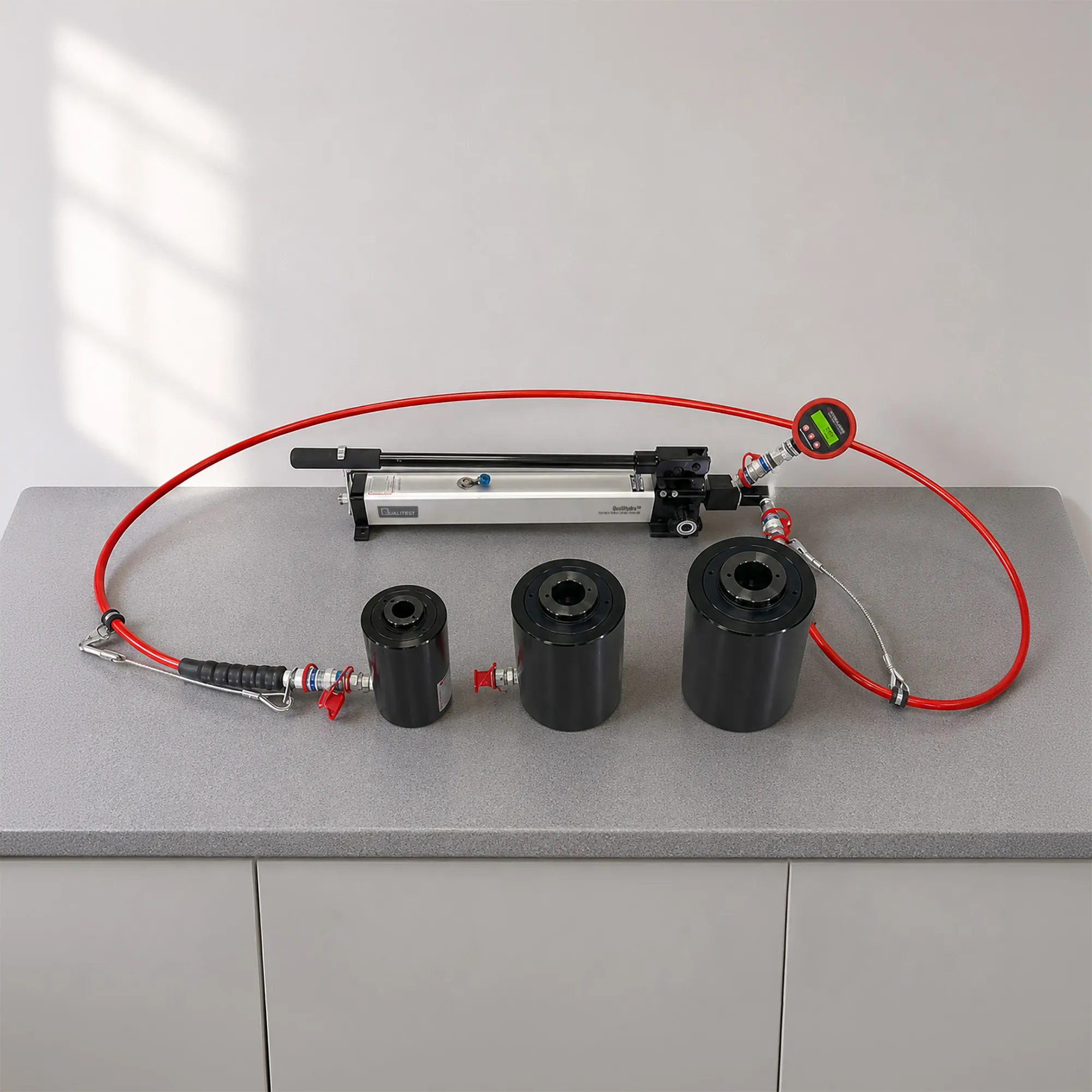 Hydraulic Hollow Cylinder Tester Kit