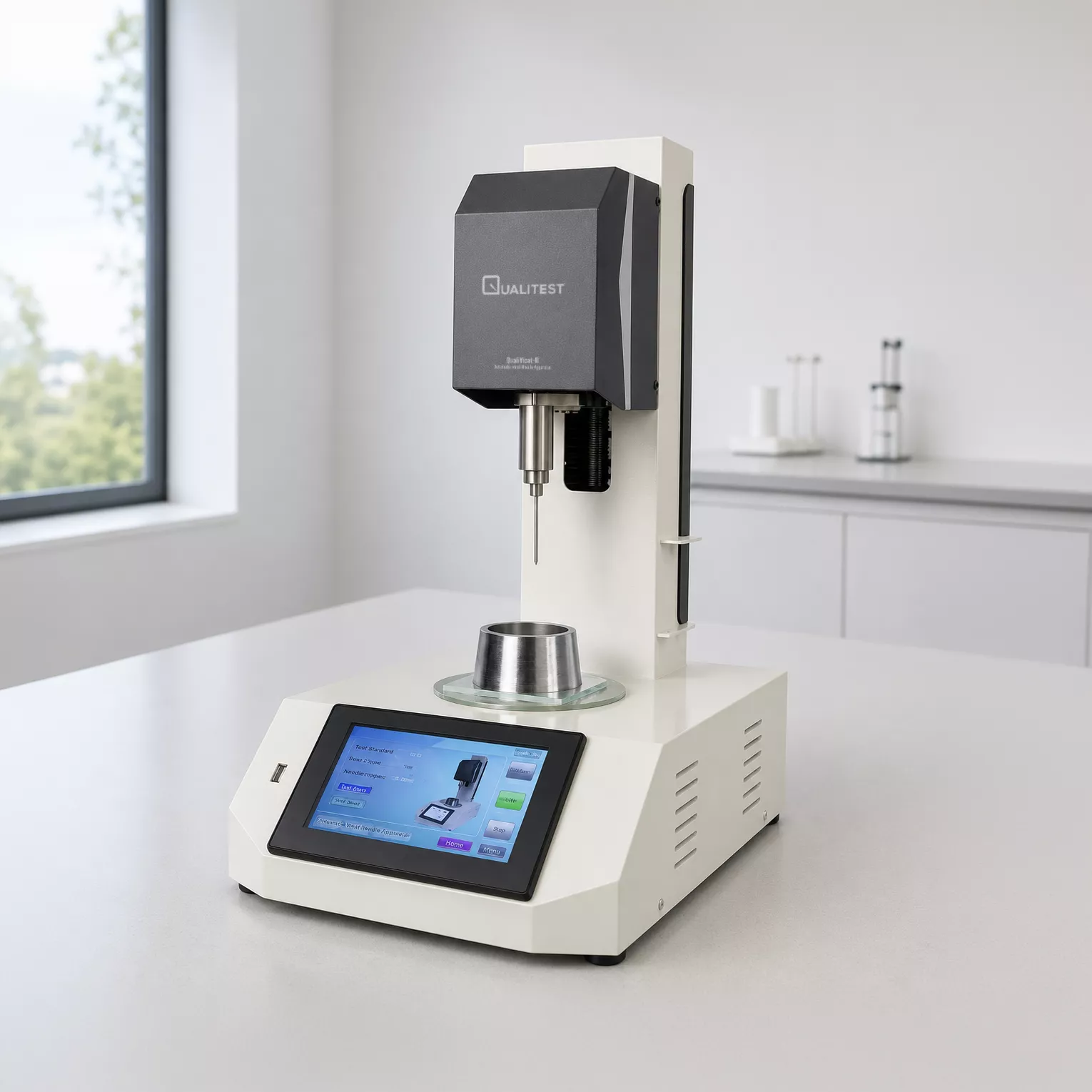 Automatic Vicat Needle Apparatus – Single Station QualiVicat™ II
