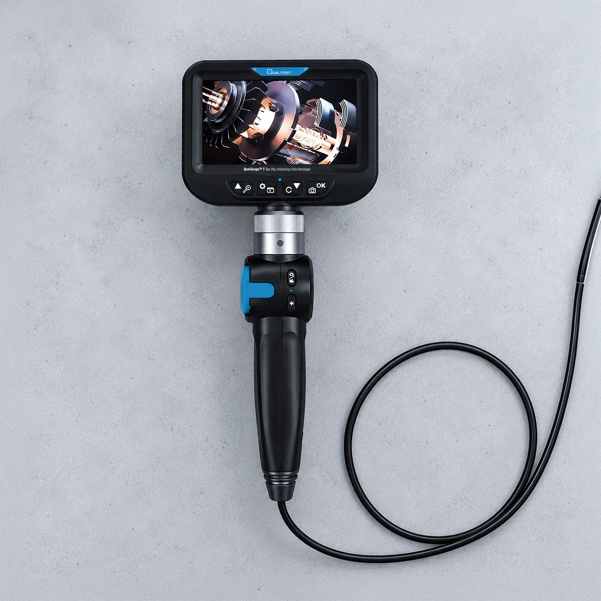 Two-Way Articulating Video Borescope