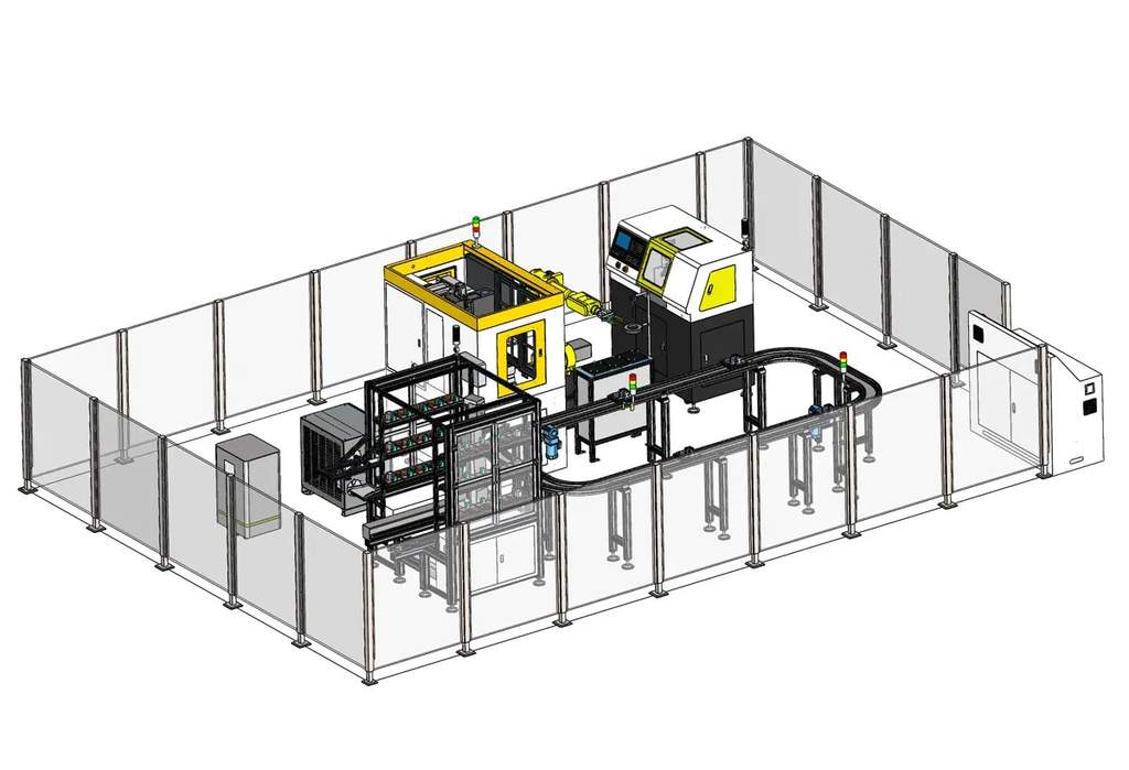 Computer Integrated Manufacturing Industry 4.0 System QualiFF03