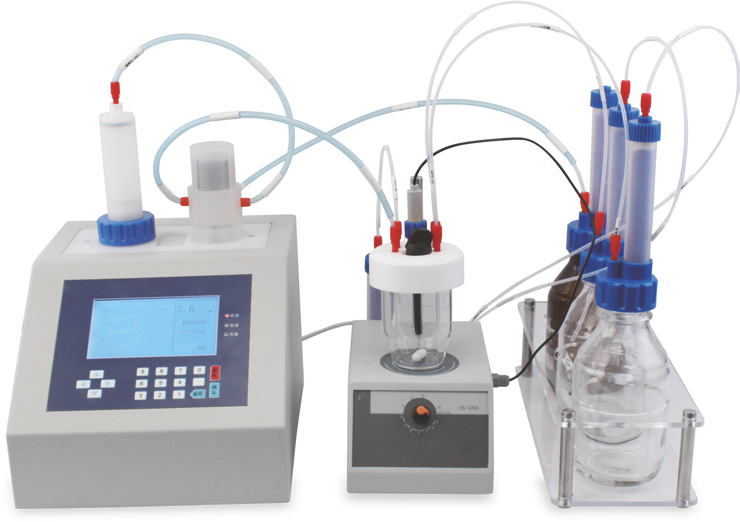 Titrator Volumetrik Sepenuhnya Otomatis Karl Fischer – QKF-C9