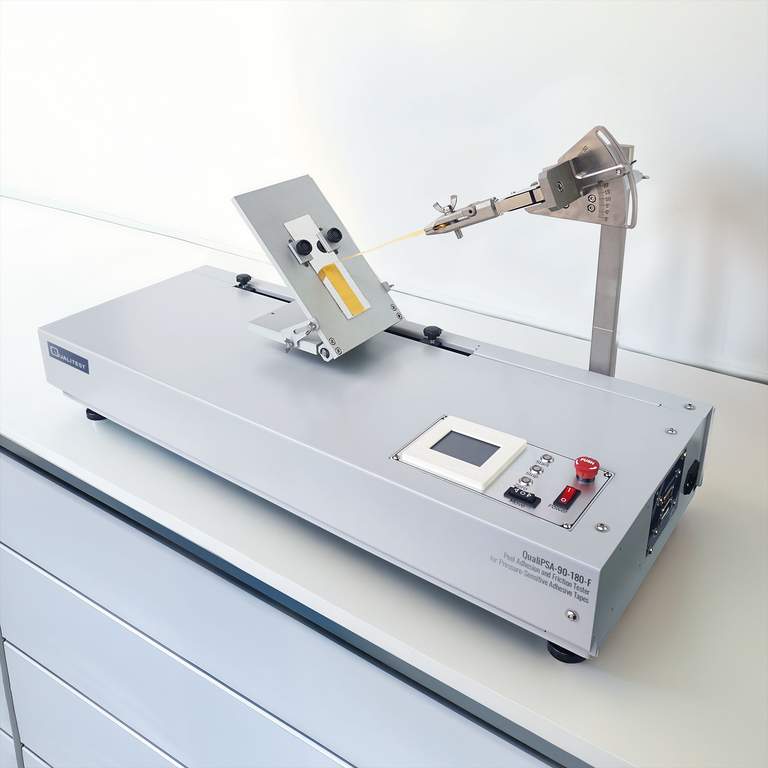 Peel Adhesion and Friction Tester for Pressure-Sensitive Adhesive Tapes  - Model QualiPSA-90-180-F