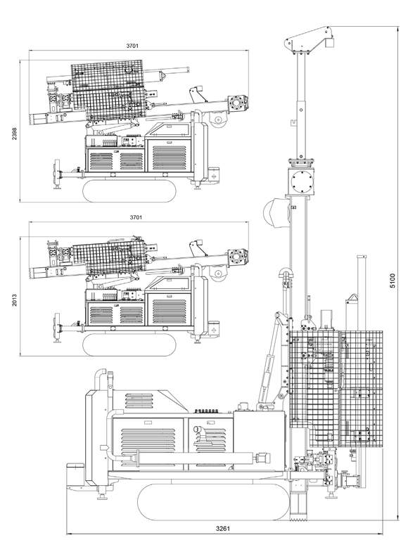 Crawler-Type Self-Propelled Multifunctional Soil Investigation Machine – QualiSPT-LC