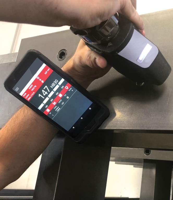 Portable Hardness Tester – Wireless E-Dynatest