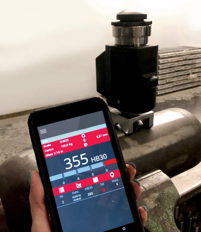 Portable Hardness Tester – Wireless E-Dynatest