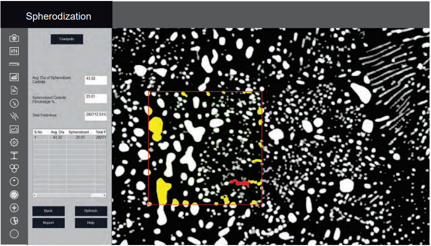 MaterialQ+™ Metallurgical Image Analysis Software