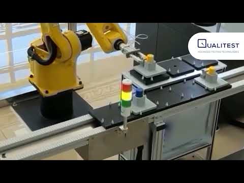 Preview image for the video "Computer Integrated Manufacturing Industry 4.0 System QualiFF03 | WorldofTest.com | Qualitest".