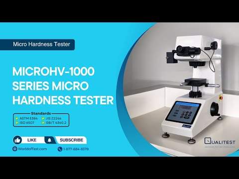 Preview image for the video "MicroHV-1000 Series Micro Hardness Tester | Qualitest North America".