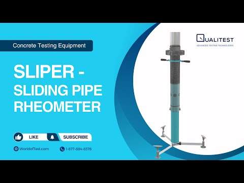 Preview image for the video "SLIPER - Sliding Pipe Rheometer for Fresh Concrete | WorldofTest.com".