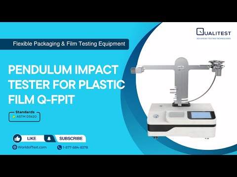 Preview image for the video "Pendulum Impact Tester for Plastic Film Q-FPIT | ASTM D3420 | Qualitest | WorldofTest.com".