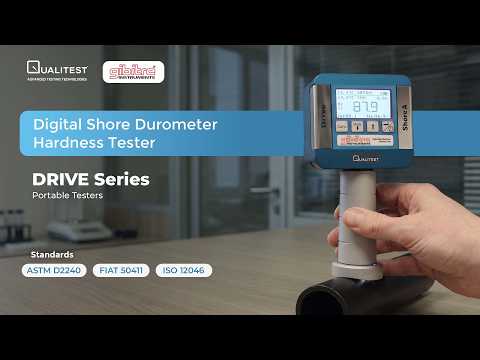 Preview image for the video "Digital Shore Durometer Hardness Tester  | Qualitest | WorldofTest".
