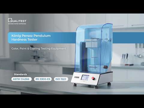 Preview image for the video "König Persoz Pendulum Hardness Tester | Qualitest | WorldofTest".