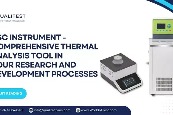 DSC Instrument - Comprehensive Thermal Analysis Tool in Your Research and Development Processes