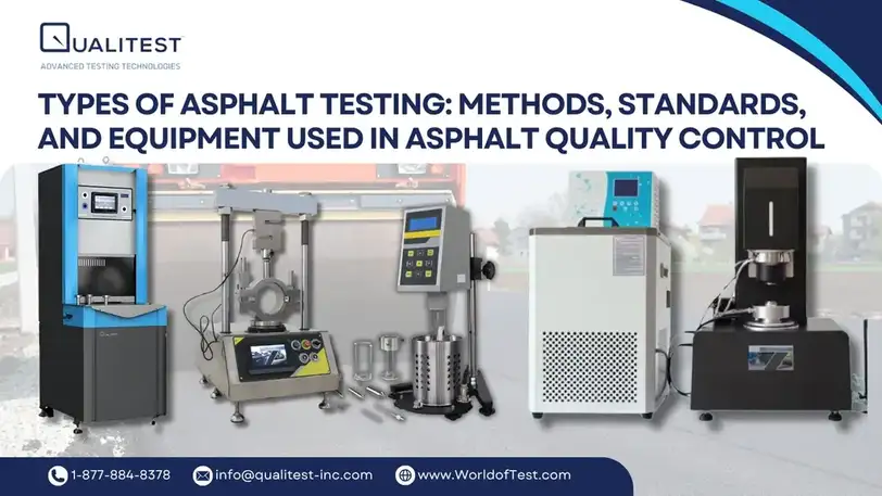 Types of Asphalt Testing - Methods, Standards, and Equipment Used in Asphalt Quality Control