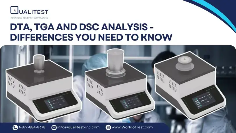 DTA, TGA and DSC Analysis - Differences You Need to Know