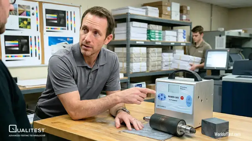 Guia do Testador de Dureza P&J: Rolos de Papel de Qualidade