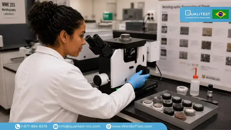 Metallurgical Microscopes for Brazil's Materials Testing Labs