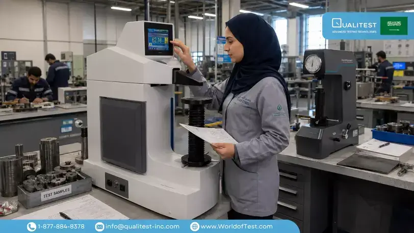 Rockwell Hardness Testers for Saudi Arabia's Production Lines