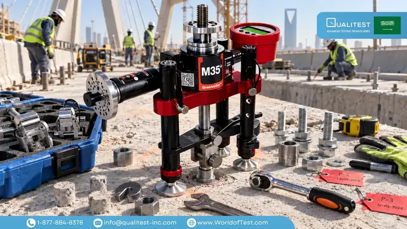 Anchor & Bond Strength Pull Testers for Saudi Arabia's Builders