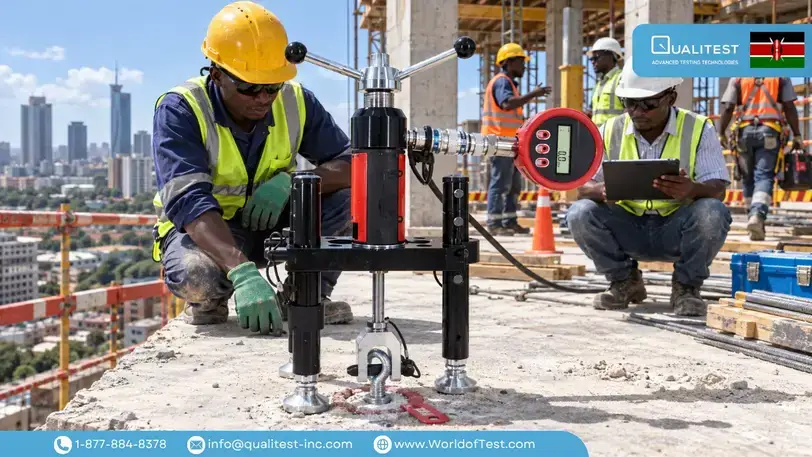 Anchor Bond Strength Pull Tester in Kenya for Verified Site Fixings