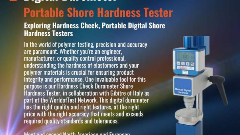 Discover Precision with the Digital Durometer