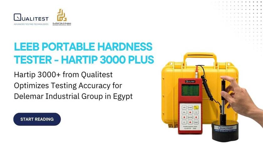 Hartip 3000+ from Qualitest Optimizes Testing Accuracy for Delemar Industrial Group in Egypt