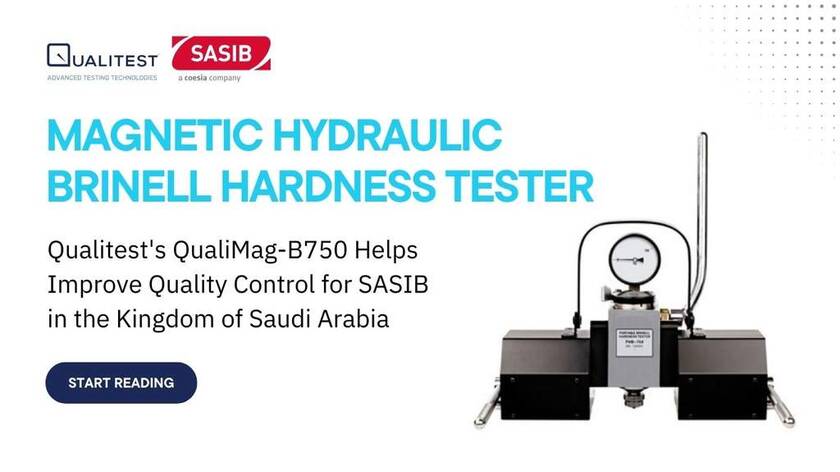 Qualitest's QualiMag-B750 Helps Improve Quality Control for SASIB in the Kingdom of Saudi Arabia