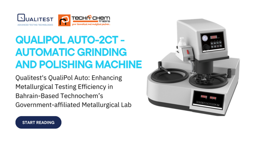 QualiPol Auto-2CT Double Disc (Automatic Grinding and Polishing Machine)