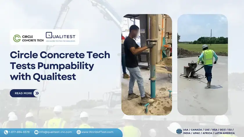 Circle Concrete Tech Tests Pumpability with Qualitest