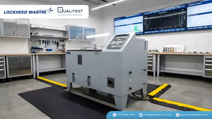 록히드 마틴이 당사의 108L 염수 분무 챔버를 선택한 이유