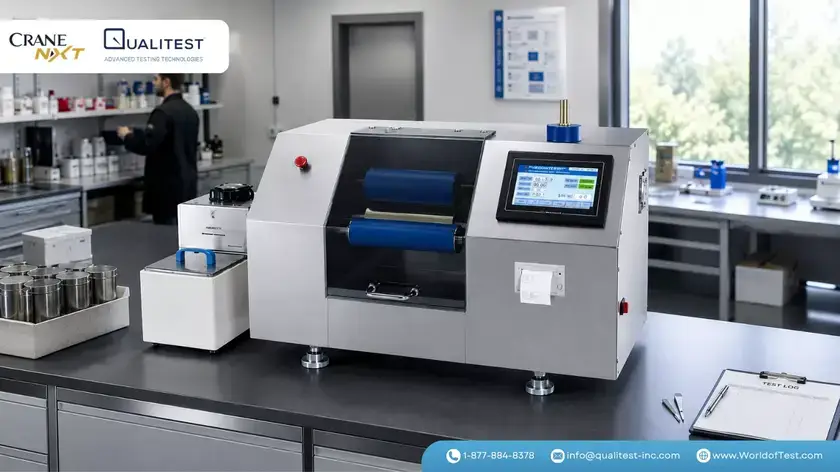 Crane NXT vertraut auf unseren Inkometer-Tintenklebrigkeitstester für UV-Tinten.