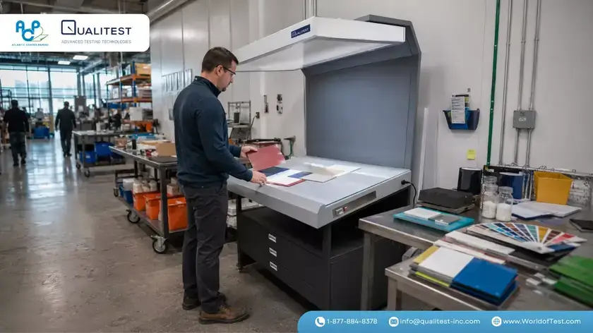 How Atlantic Coated Paper Uses Our Color Viewer Light Table