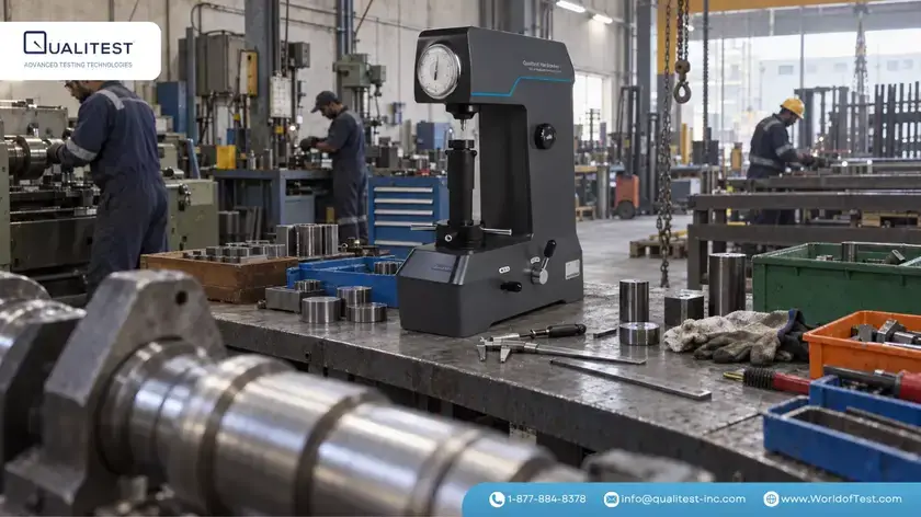 Analog Rockwell Hardness Tester Verification at a Premier GCC Distributor