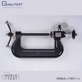 Probador de dureza portátil Rockwell, tipo abrazadera en C, serie QHR-CC