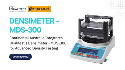 Continental Australia Integrates Qualitest's Densimeter - MDS-300 for Advanced Density Testing