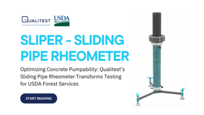 Optimizing Concrete Pumpability: Qualitest’s Sliding Pipe Rheometer Transforms Testing for USDA Forest Services