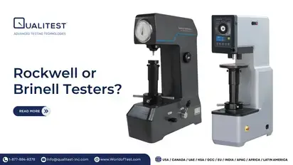 Rockwell and Brinell Hardness Testers